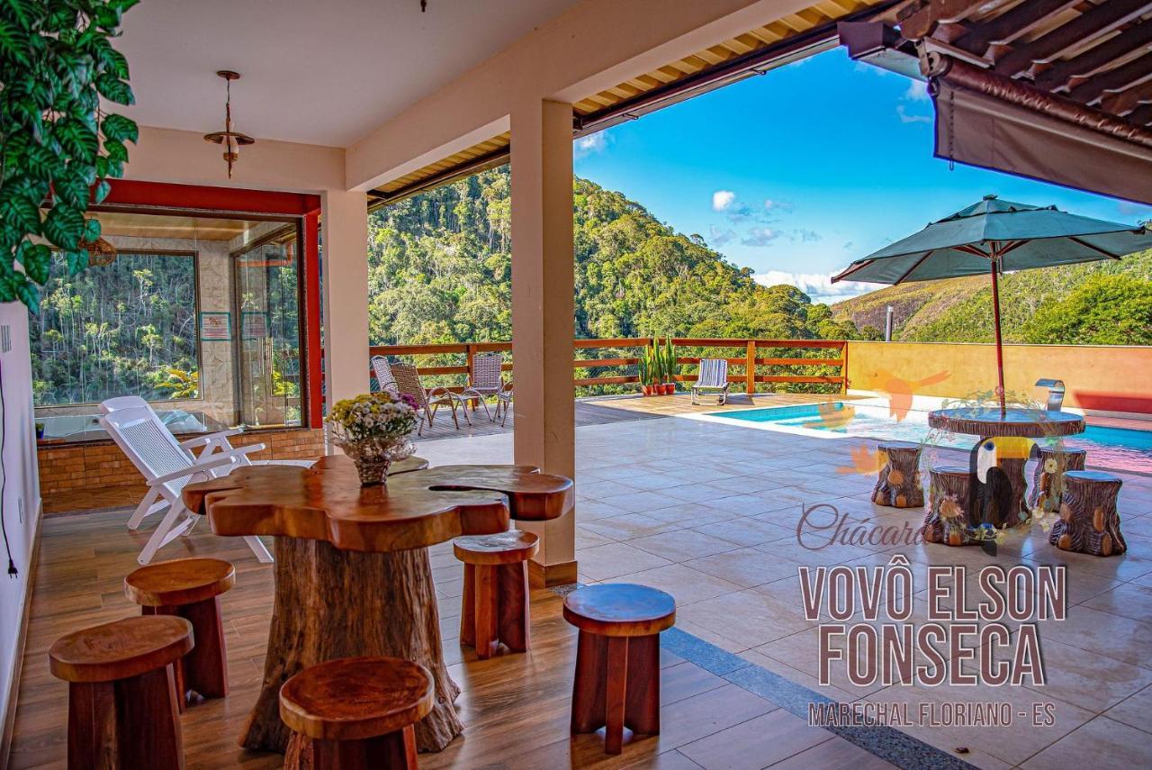 弗洛里亚努元帅镇Chacara Vovo Elson Fonseca - Um Refugio Nas Montanhas Capixabas别墅 外观 照片